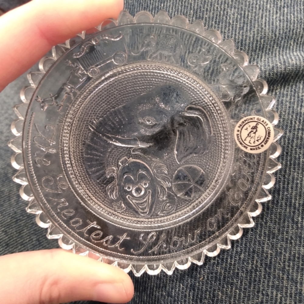Pairpoint Circus Plate